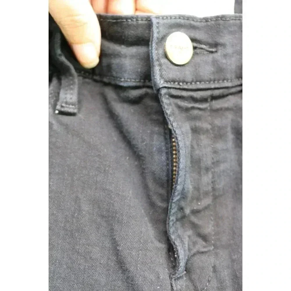 Frame Black Denim Jeans-High Skinny-Size 25-Stretchy-Pockets